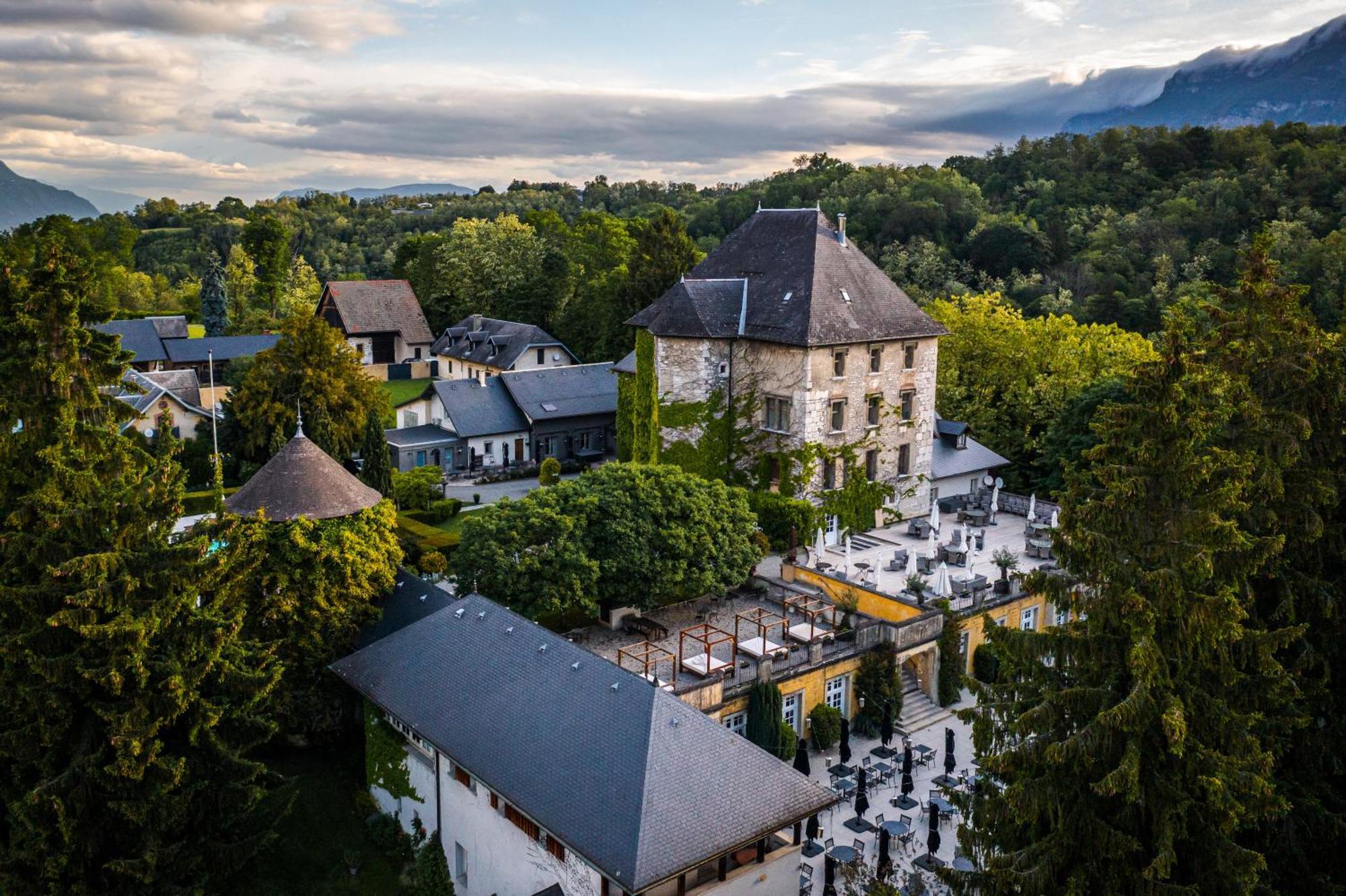 Hotel Chateau De Candie Chambéry Exterior foto